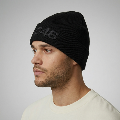 Black Iced Beanie